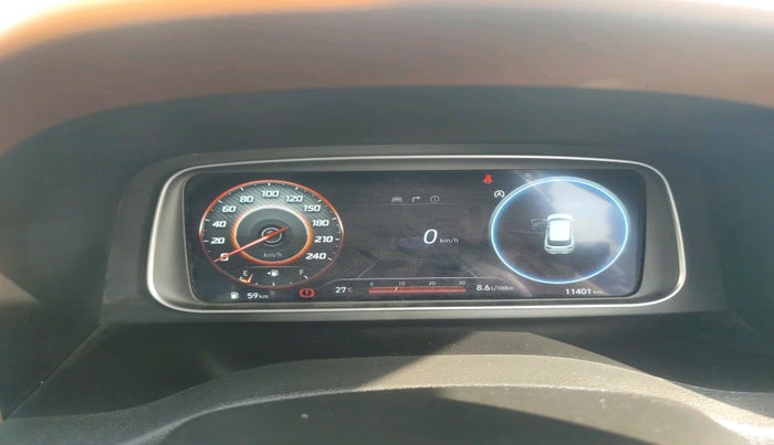 2023 Hyundai ALCAZAR PLATINUM 1.5 TURBO PETROL MT 7STR, Petrol, Manual, 11,401 km, interior