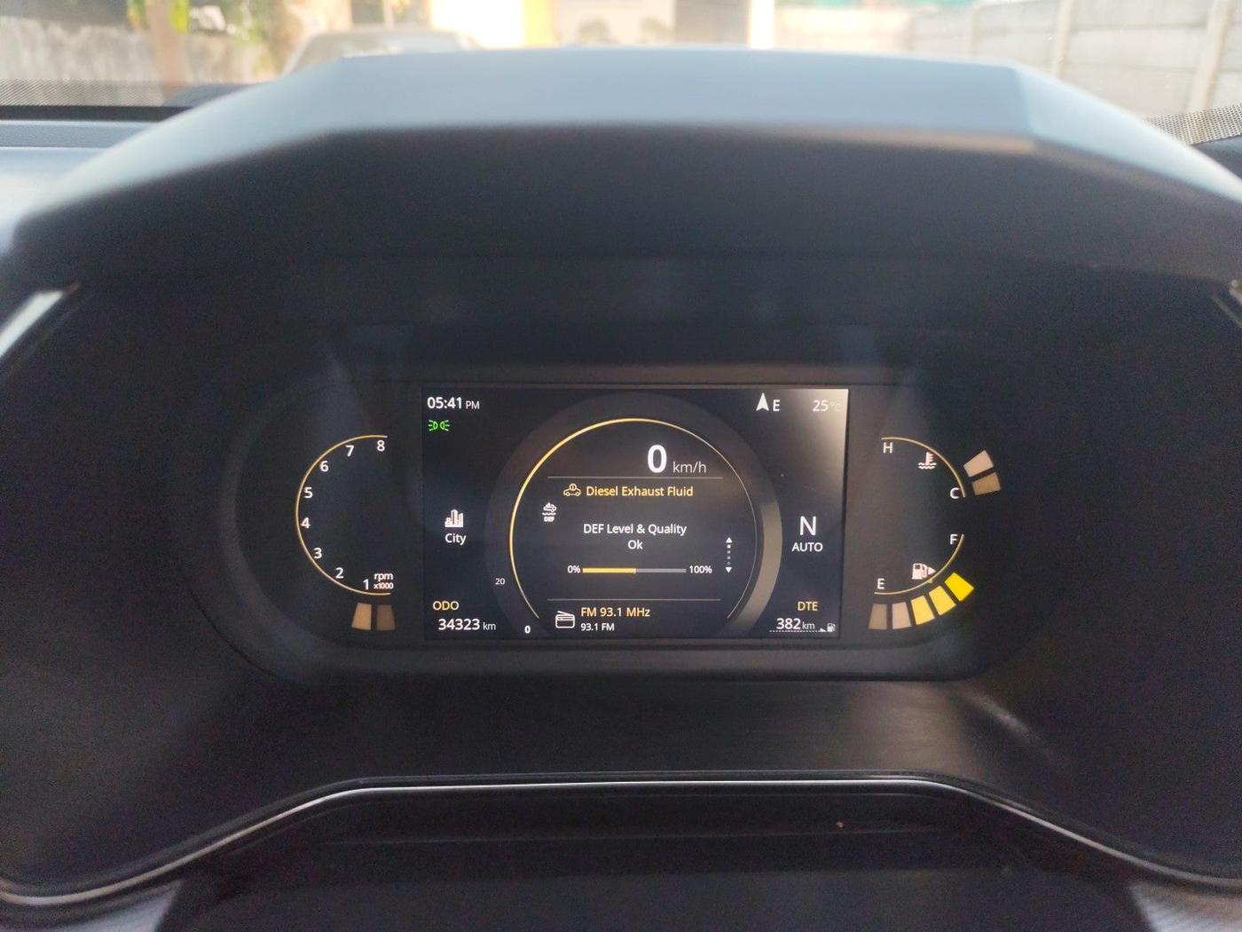 2023 Tata Harrier XZA PLUS 2.0L DARK EDITION, Diesel, Automatic, 34,323 km, interior