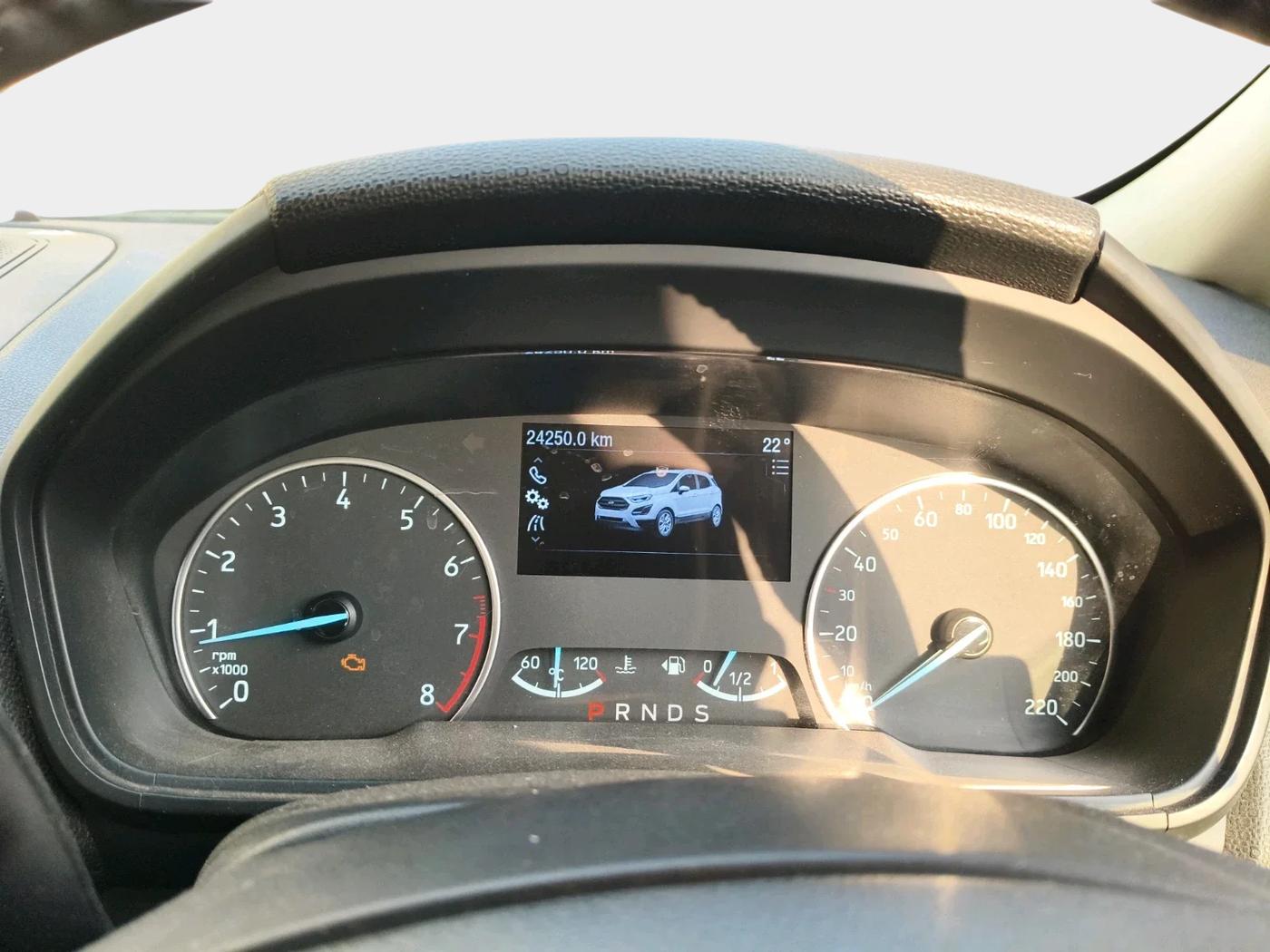 2019 Ford Ecosport TITANIUM + 1.5L PETROL AT, Petrol, Automatic, 24,250 km, interior