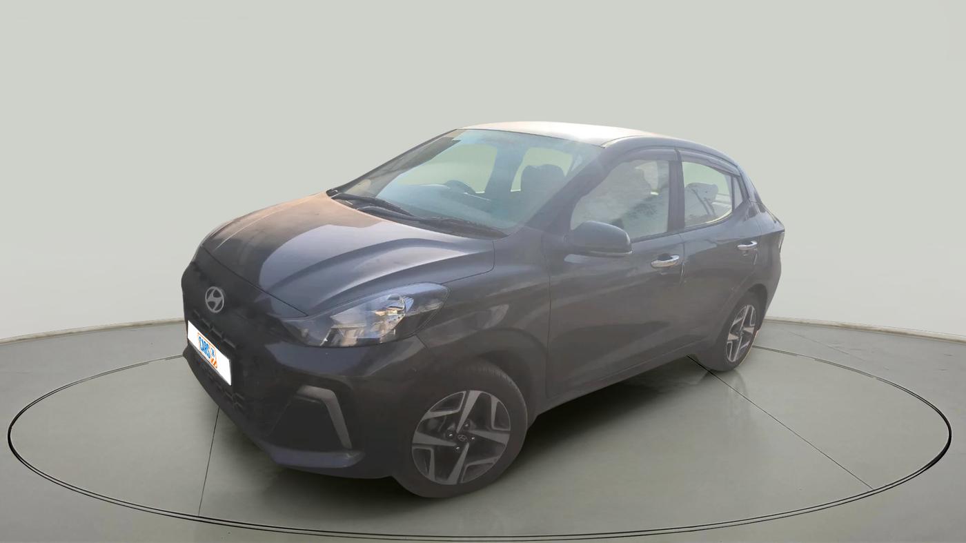 2024 Hyundai AURA SX 1.2 CNG, CNG, Manual, 70,415 km, exterior