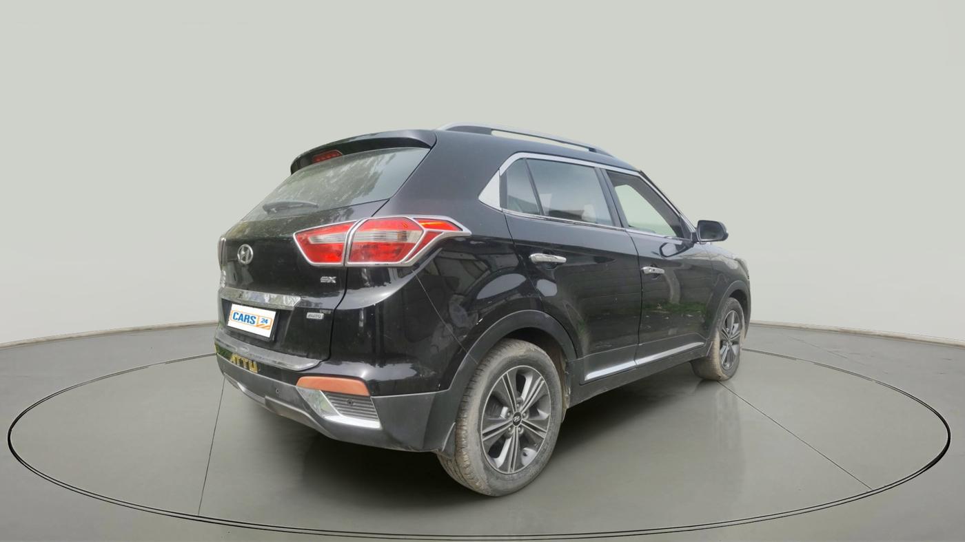 2018 Hyundai Creta SX PLUS AT 1.6 DIESEL, Diesel, Automatic, 1,23,949 km, exterior