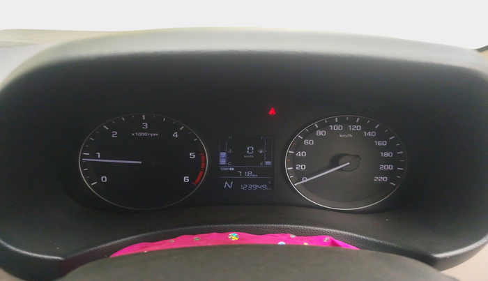 2018 Hyundai Creta SX PLUS AT 1.6 DIESEL, Diesel, Automatic, 1,23,949 km, interior