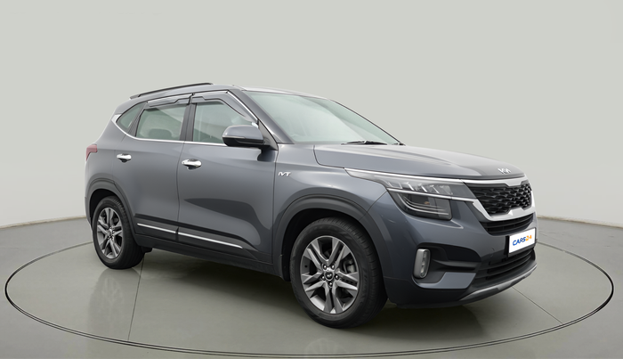 2022 KIA SELTOS HTX IVT 1.5 PETROL, Petrol, Automatic, 45,038 km, exterior