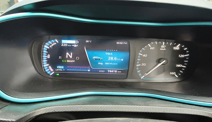 2022 Tata NEXON EV XZ PLUS, Electric, Automatic, 74,418 km, interior