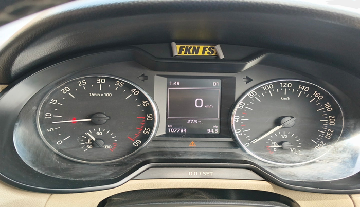 2014 Skoda Octavia ELEGANCE 2.0 TDI AT, Diesel, Automatic, 1,18,497 km, interior