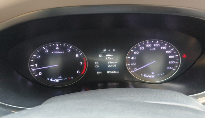 2016 Hyundai Elite i20 ASTA 1.2, Petrol, Manual, 1,29,425 km, interior