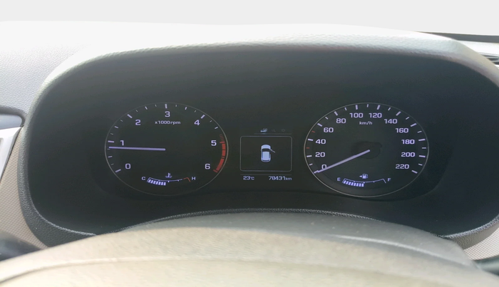 2016 Hyundai Creta SX (O) 1.6 DIESEL, Diesel, Manual, 78,431 km, interior