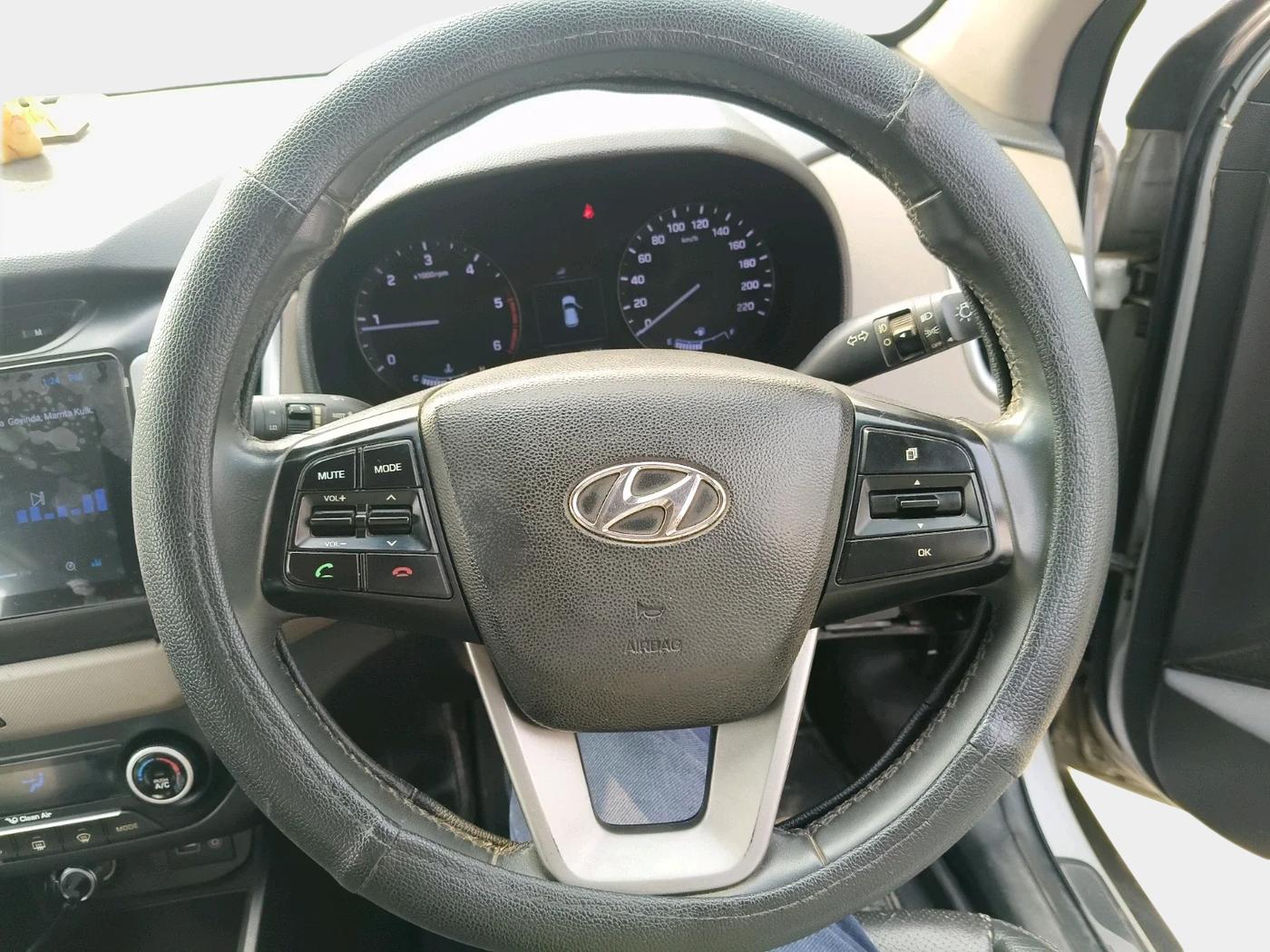 2016 Hyundai Creta SX (O) 1.6 DIESEL, Diesel, Manual, 78,431 km, interior
