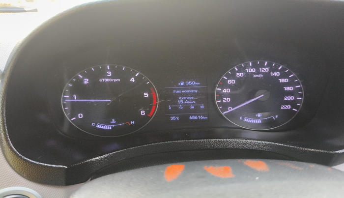 2019 Hyundai Creta SX (O) 1.6 DIESEL, Diesel, Manual, 68,616 km, interior