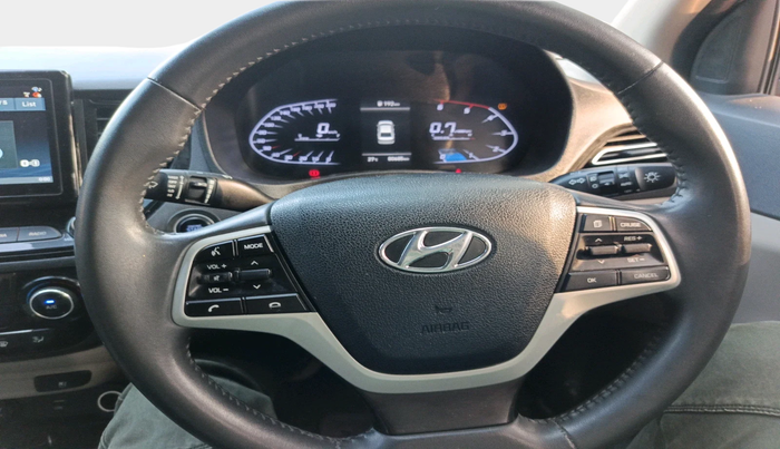 2021 Hyundai Verna SX (O) 1.5 CRDI, Diesel, Manual, 80,685 km, interior