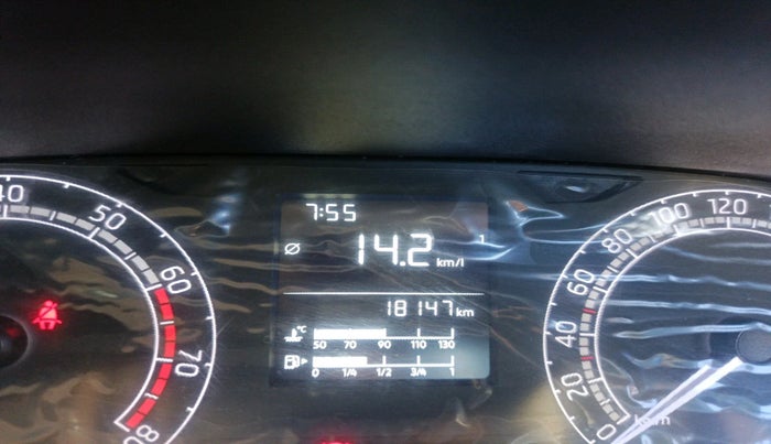 2022 Skoda SLAVIA STYLE 1.0L TSI MT, Petrol, Manual, 18,147 km, interior