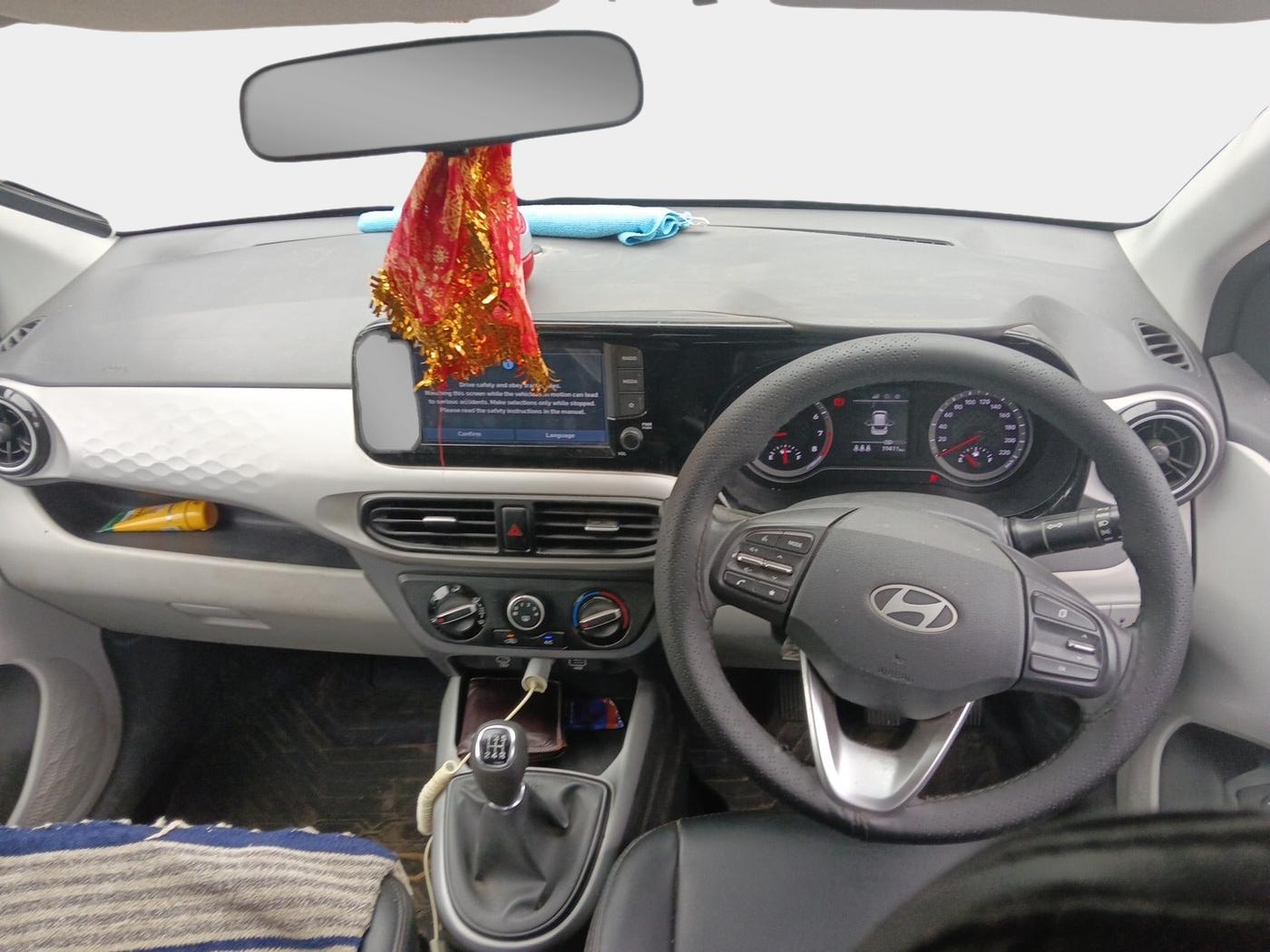 2024 Hyundai GRAND I10 NIOS SPORTZ 1.2 KAPPA VTVT CNG, Petrol, Manual, 19,412 km, interior