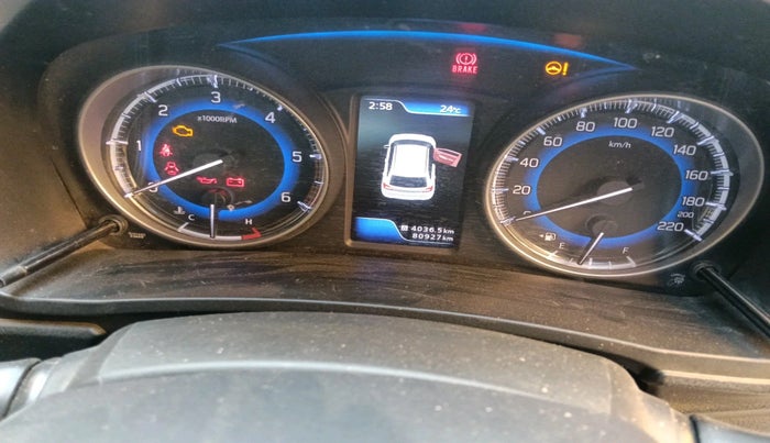 2017 Maruti Baleno ALPHA DIESEL 1.3, Diesel, Manual, 80,927 km, interior