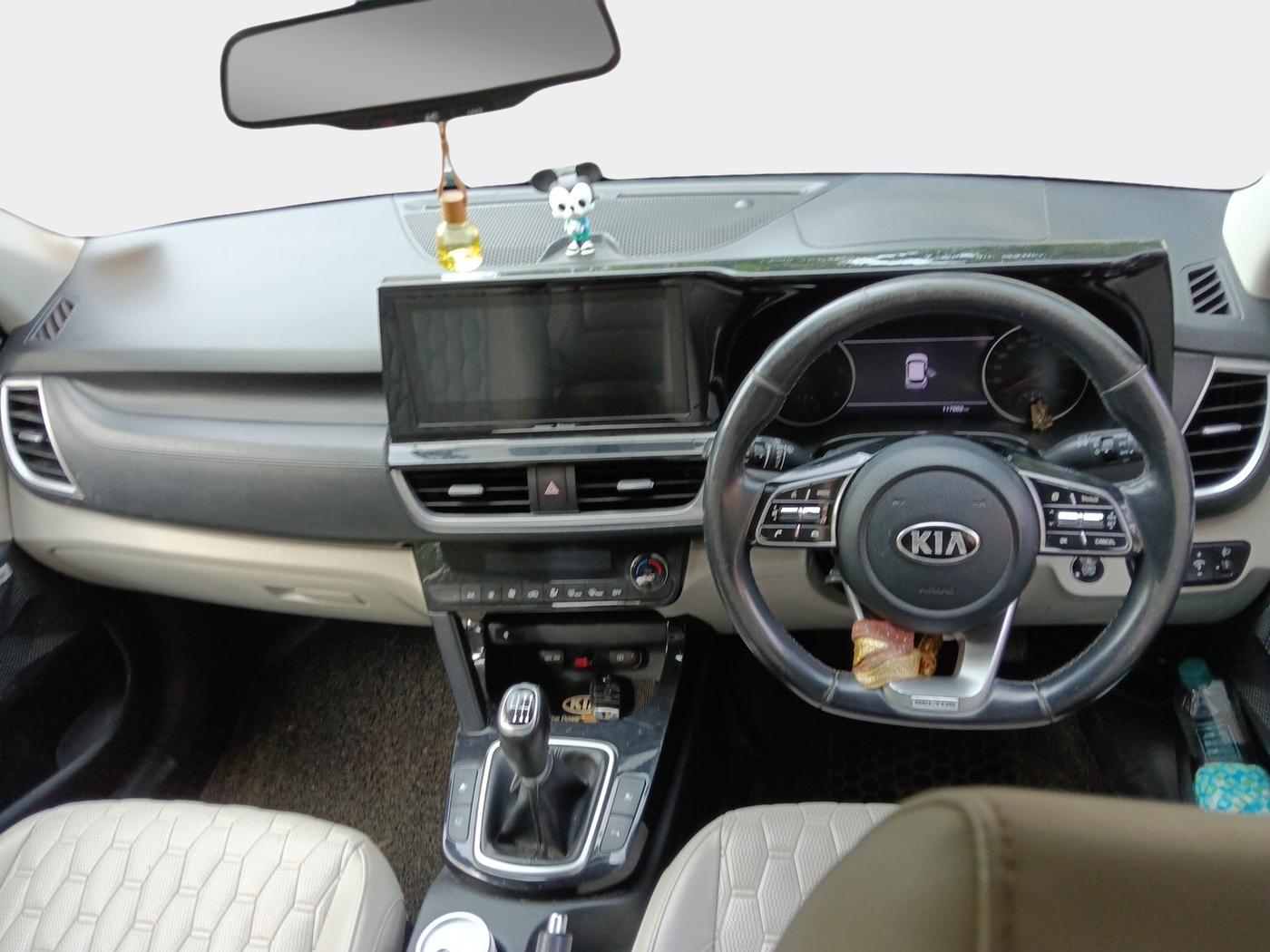 2019 KIA SELTOS HTX PLUS 1.5 DIESEL, Diesel, Manual, 1,17,894 km, interior