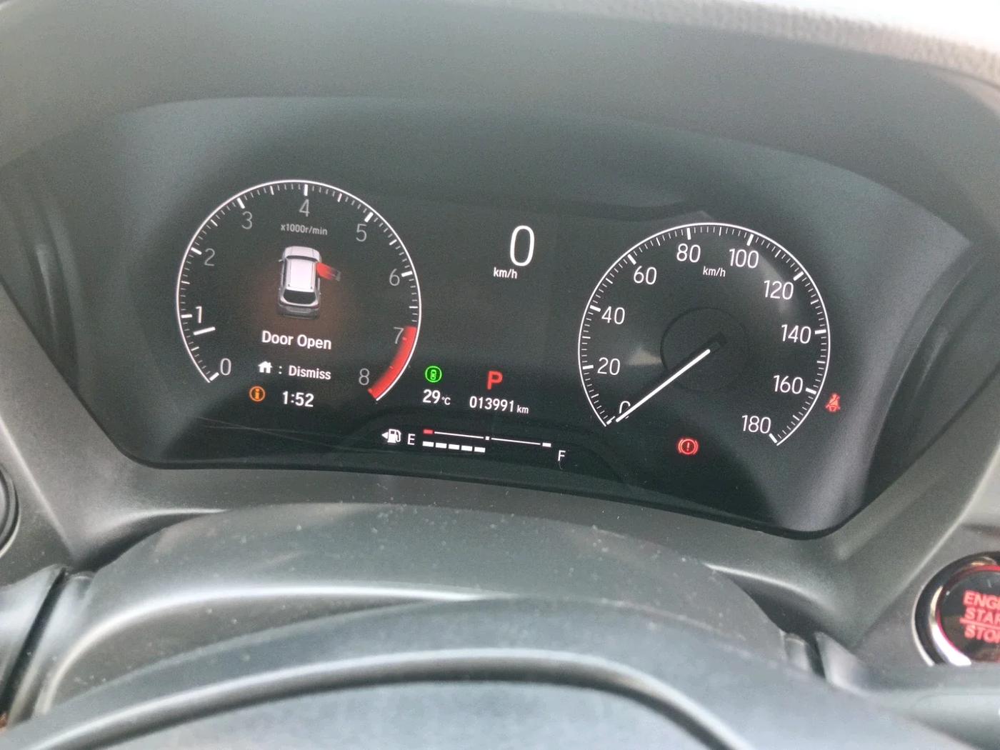 2025 Honda ELEVATE ZX CVT Dual Tone, Petrol, Automatic, 14,900 km, interior
