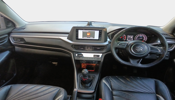 2022 Maruti BREZZA VXI SMART HYBRID, Petrol, Manual, 28,067 km, interior