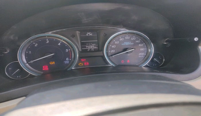 2017 Maruti Ciaz DELTA DIESEL 1.3, Diesel, Manual, 74,085 km, interior