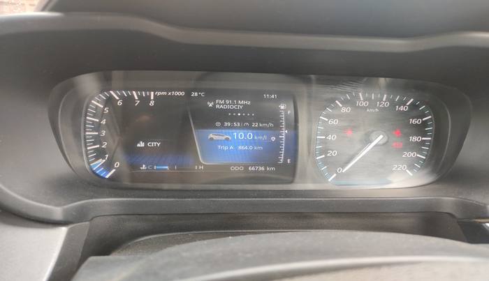 2021 Tata ALTROZ XZ PLUS PETROL DARK EDITION, Petrol, Manual, 66,736 km, interior