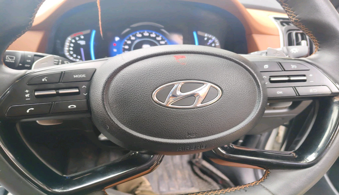 2020 Hyundai Creta SX (O) 1.4 TURBO DCT DUAL TONE, Petrol, Automatic, 78,921 km, interior