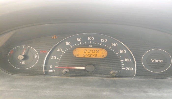 2012 Tata Indica Vista LX TDI, Diesel, Manual, 54,945 km, interior