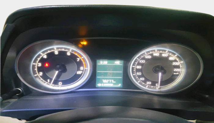 2020 Maruti Dzire ZXI, Petrol, Manual, 78,277 km, interior