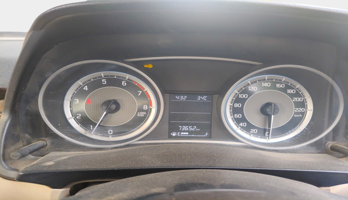 2018 Maruti Dzire ZXI, Petrol, Manual, 74,200 km, interior