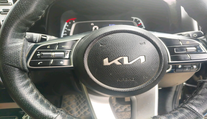 2023 KIA SONET HTK PLUS 1.0 TURBO PETROL IMT, Petrol, Manual, 35,442 km, interior