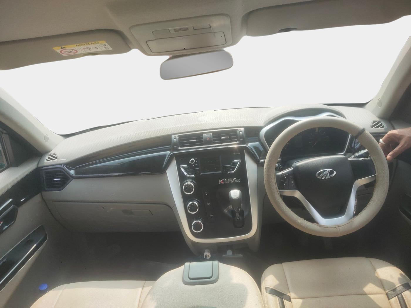 2019 Mahindra Kuv100 K8 6 STR, Petrol, Manual, 70,000 km, interior
