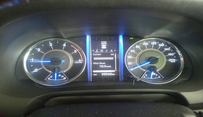 2017 Toyota Fortuner 2.8 4X2 AT, Diesel, Automatic, 99,540 km, interior