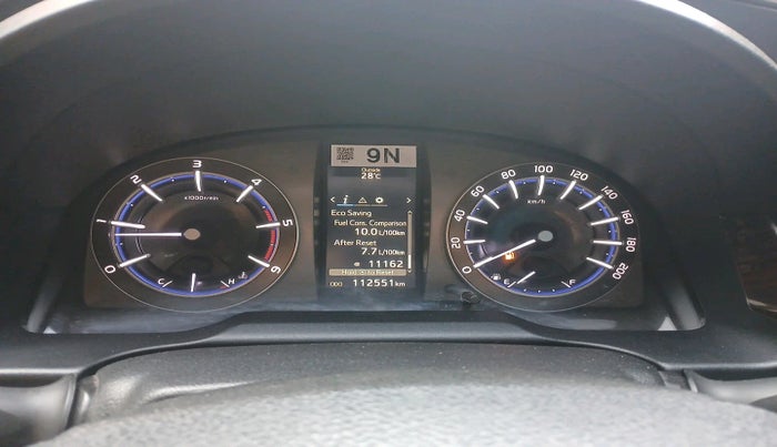 2022 Toyota Innova Crysta 2.4 VX 7 STR, Diesel, Manual, 1,12,551 km, interior