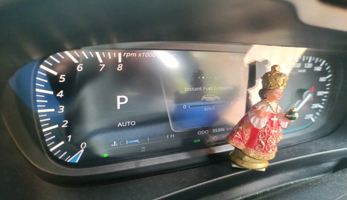 2023 Tata ALTROZ XZA, Petrol, Automatic, 35,306 km, interior