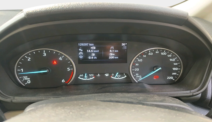 2019 Ford Ecosport TITANIUM + 1.5L DIESEL, Diesel, Manual, 1,29,297 km, interior