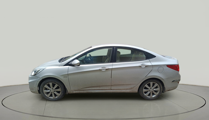 2013 Hyundai Verna FLUIDIC 1.6 VTVT SX AT, Petrol, Automatic, 1,05,878 km, exterior
