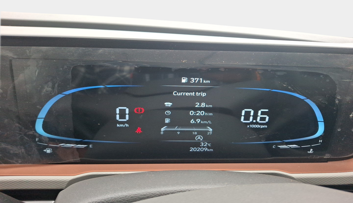 2024 Hyundai Creta E 1.5 PETROL, Petrol, Manual, 20,209 km, interior