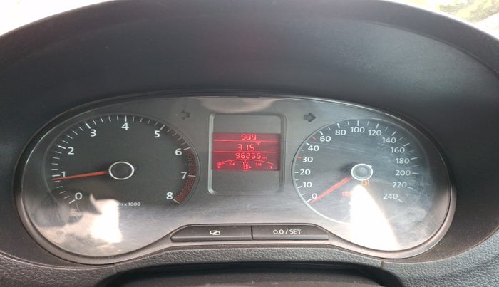 2013 Volkswagen Polo TRENDLINE 1.2L PETROL, Petrol, Manual, 1,59,899 km, interior