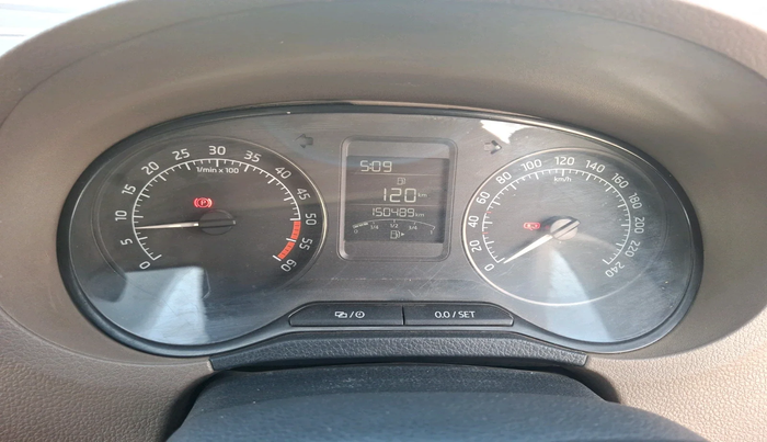 2015 Skoda Rapid 1.5 TDI CR AMBITION PLUS, Diesel, Manual, 1,50,489 km, interior