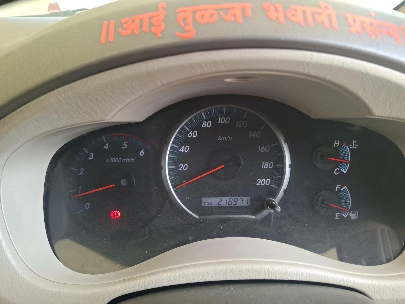 2012 Toyota Innova VX 2.5 8 STR, Diesel, Manual, 2,18,871 km, interior