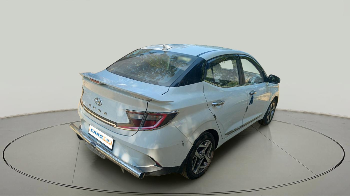 2022 Hyundai AURA SX 1.2 CNG, Petrol, Manual, 70,431 km, exterior