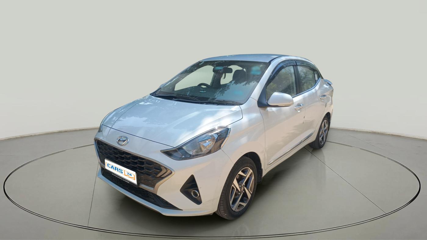 2022 Hyundai AURA SX 1.2 CNG, Petrol, Manual, 70,431 km, exterior