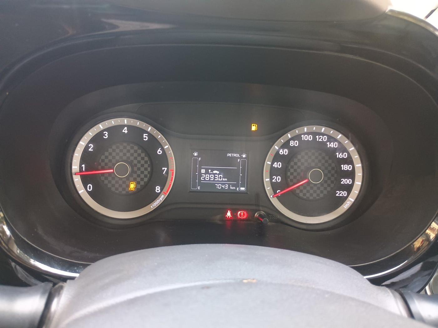 2022 Hyundai AURA SX 1.2 CNG, Petrol, Manual, 70,431 km, interior