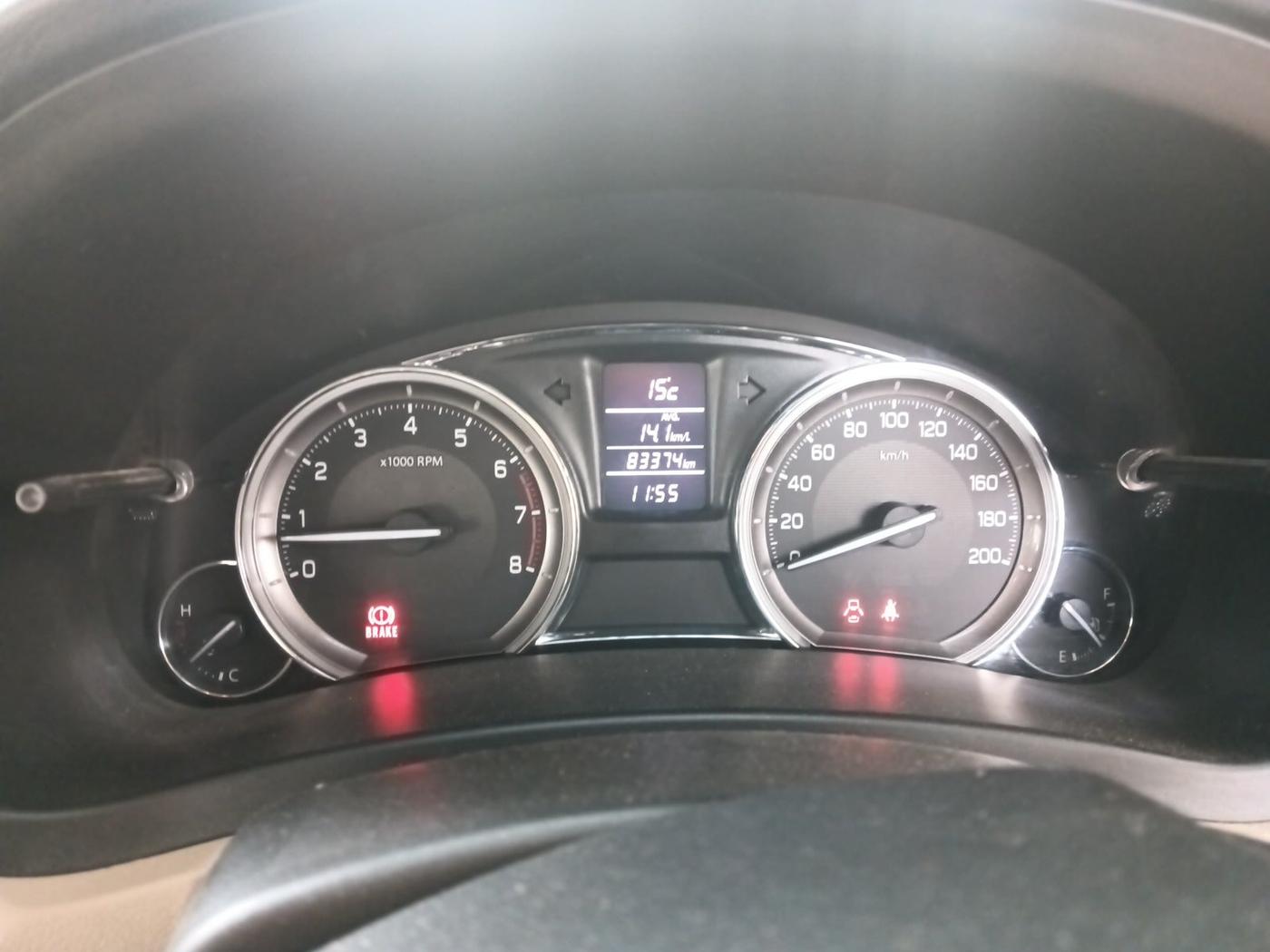 2017 Maruti Ciaz ZETA 1.4  MT PETROL, Petrol, Manual, 83,374 km, interior