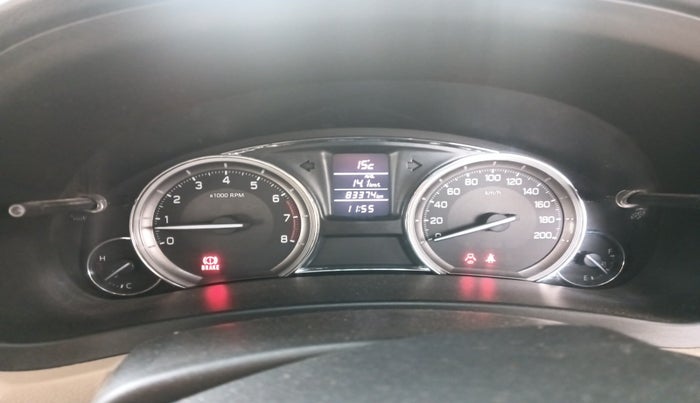 2017 Maruti Ciaz ZETA 1.4  MT PETROL, Petrol, Manual, 83,374 km, interior