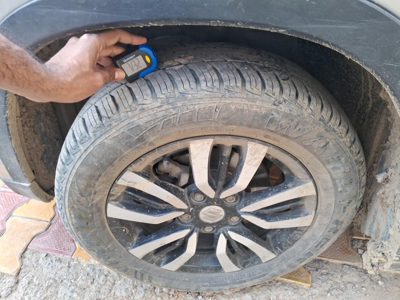 2019 Maruti Vitara Brezza VDI, Diesel, Manual, 53,823 km, tyre