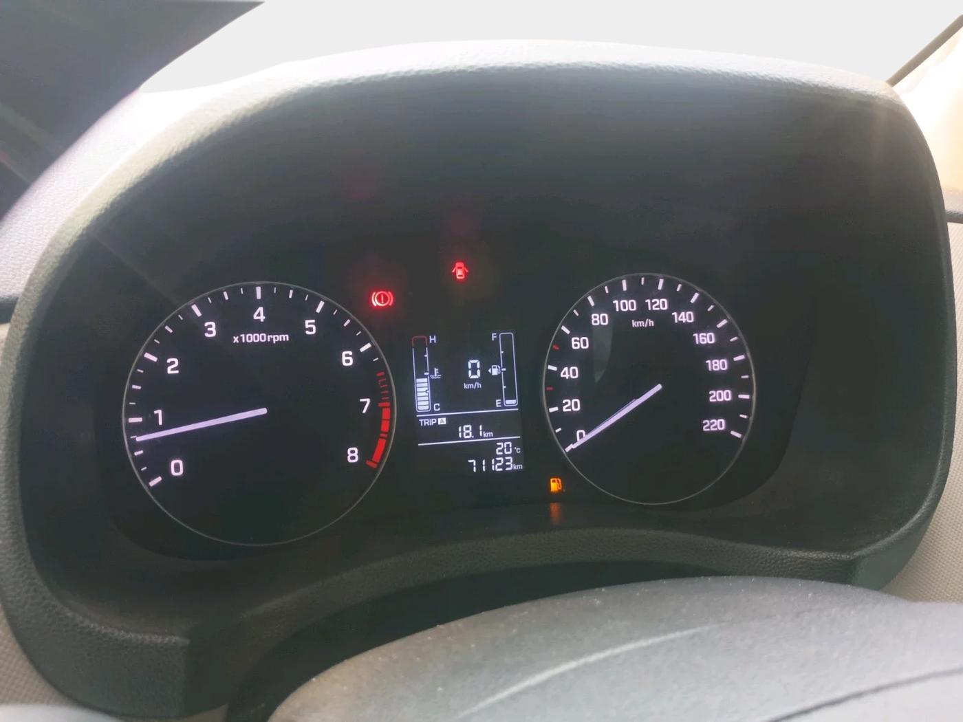 2017 Hyundai Creta E PLUS 1.6 PETROL, Petrol, Manual, 71,123 km, interior