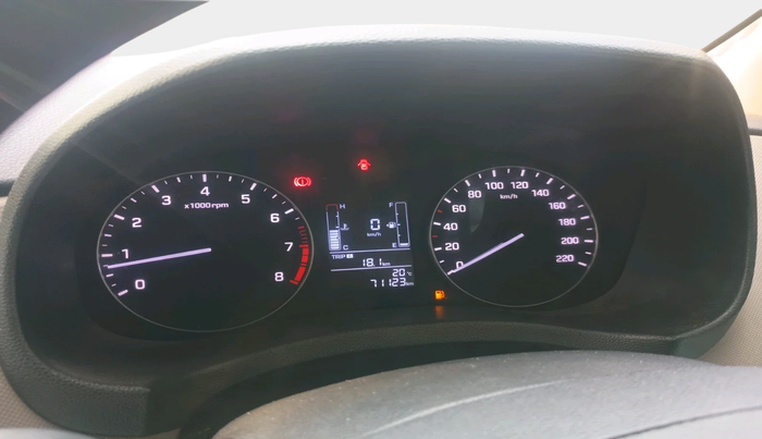 2017 Hyundai Creta E PLUS 1.6 PETROL, Petrol, Manual, 71,123 km, interior