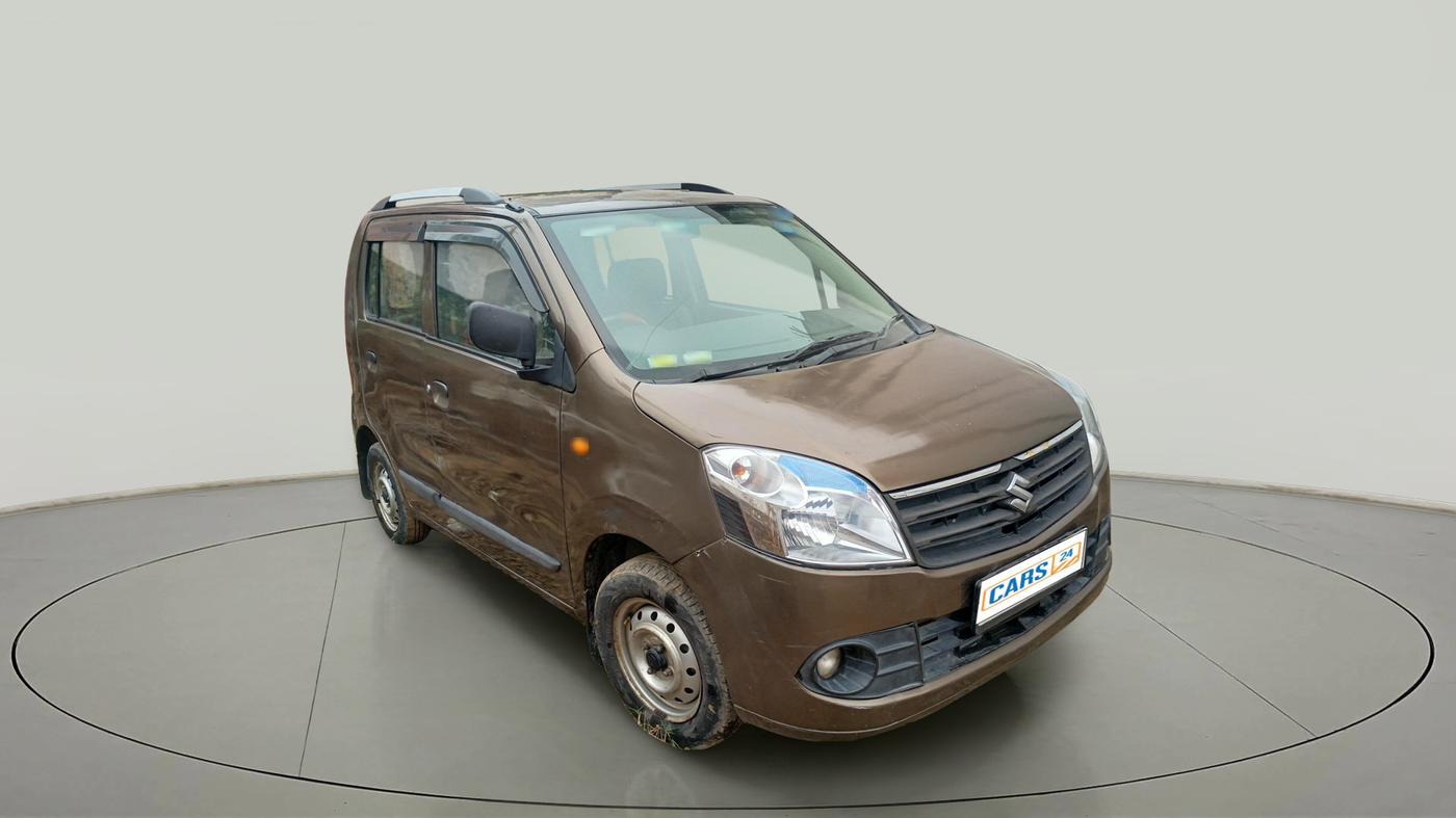 2010 Maruti Wagon R 1.0 LXI, Petrol, Manual, 1,24,073 km, exterior