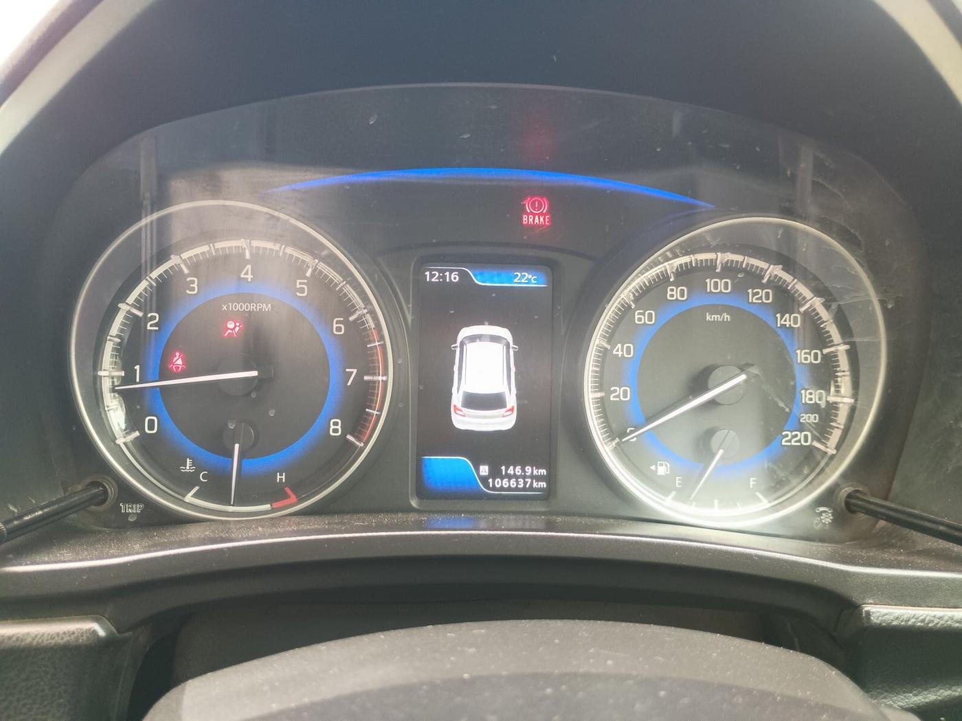 2016 Maruti Baleno ALPHA PETROL 1.2, Petrol, Manual, 1,06,637 km, interior