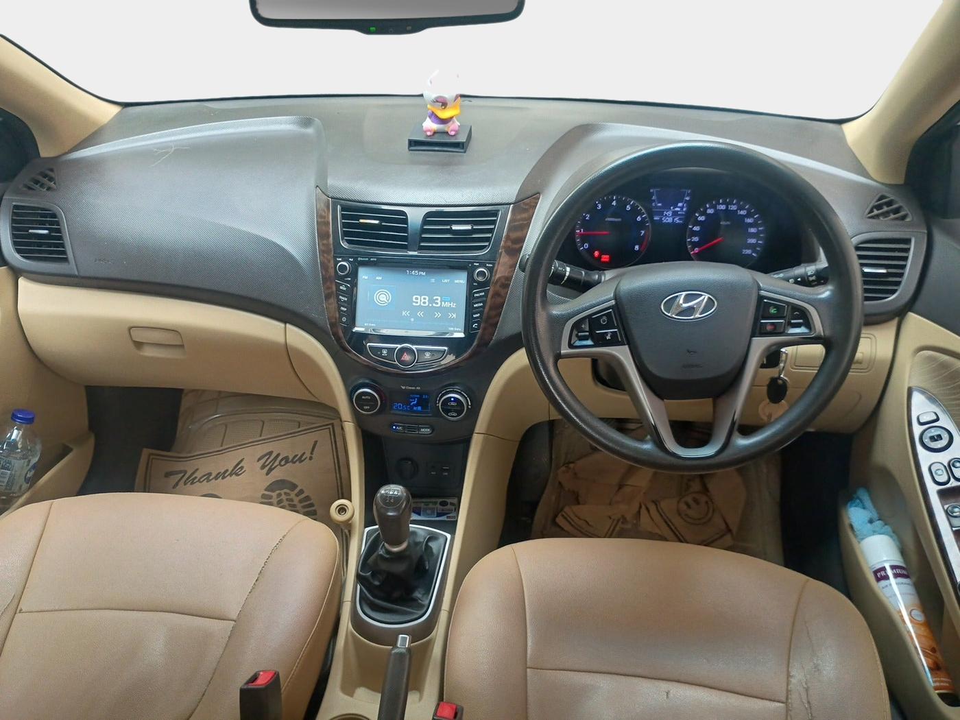 2016 Hyundai Verna 1.6 VTVT SX, Petrol, Manual, 50,816 km, interior