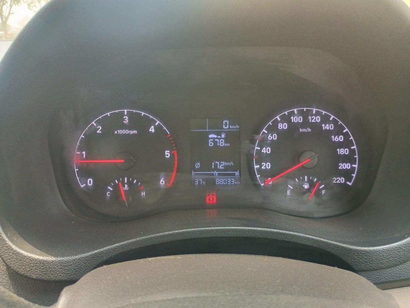 2018 Hyundai Verna 1.6 EX CRDI, Diesel, Manual, 88,033 km, interior