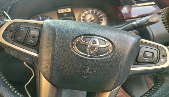 2016 Toyota Innova Crysta 2.4 VX 7 STR, Diesel, Manual, 84,575 km, interior